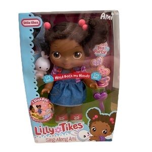 Little Tikes Sing Along Ami Doll NEW Kids Toy Hold Both Hands African American